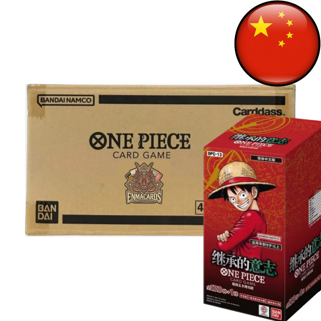 One Piece Card Game - Carrying on his Will - Display [OPC13 CN]