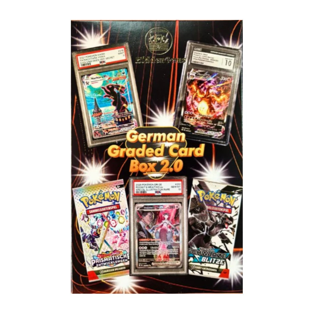 Hidden Gems - Pokémon German Graded Card Booster Box 2.0