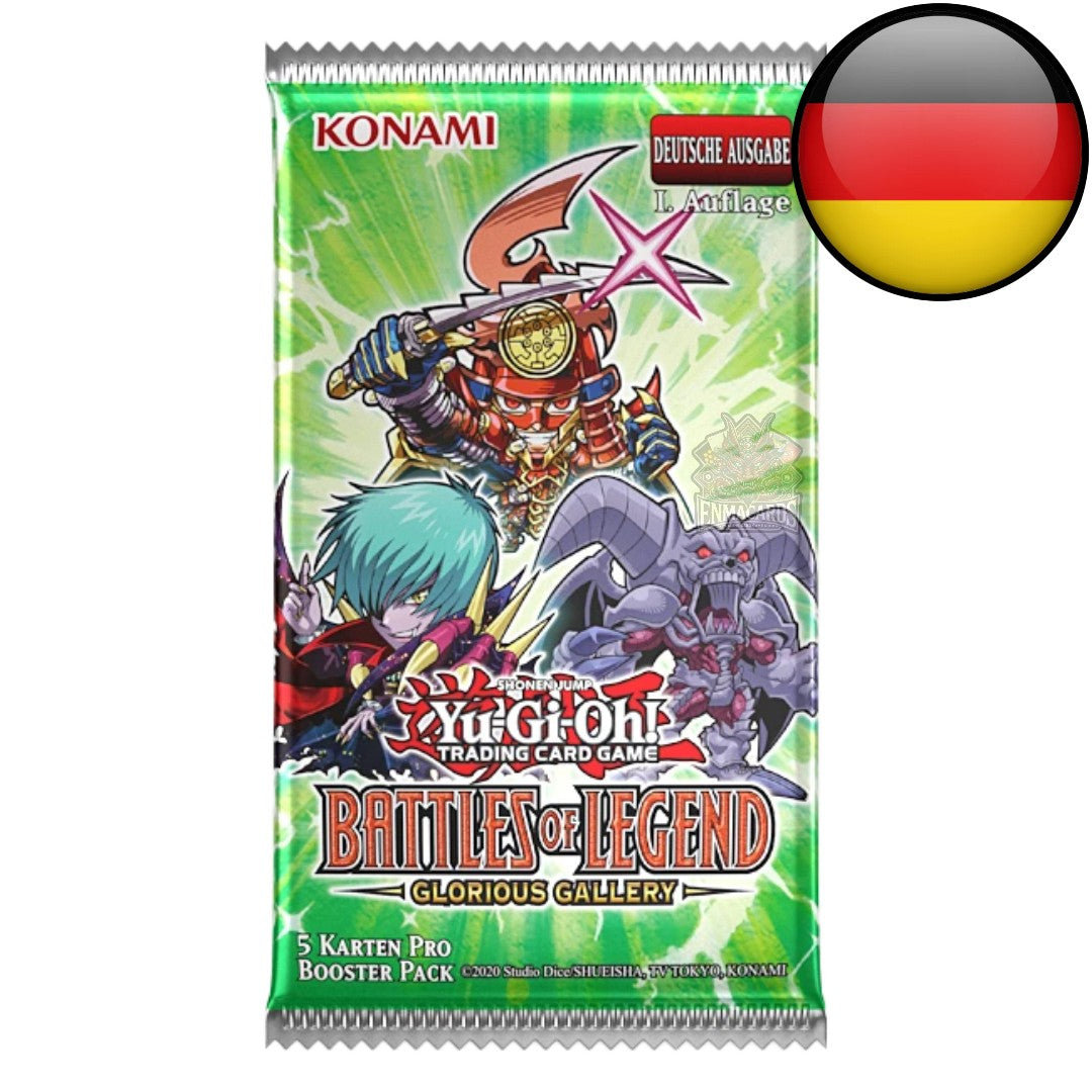 Yu-Gi-Oh! - Battles of Legend: Glorious Gallery - Booster [DE]
