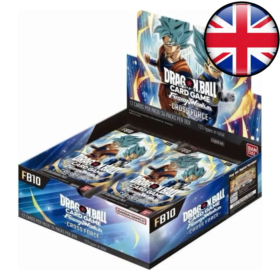 Dragon Ball Super Card Game - Fusion World - Cross Force - Display [FB10 ENG]
