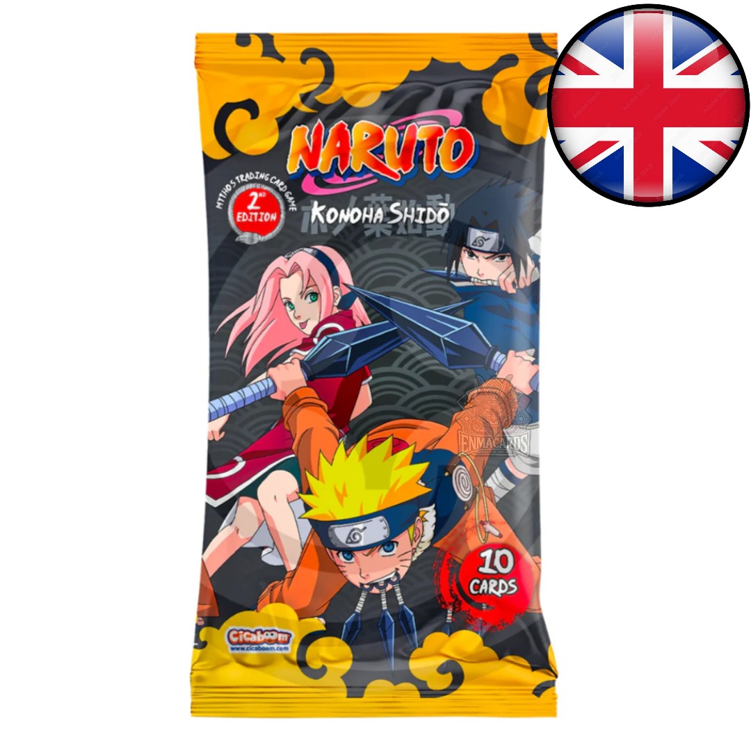 Naruto Mythos Card Game - Konoha Shidō (2nd Edition) - Booster [ENG]