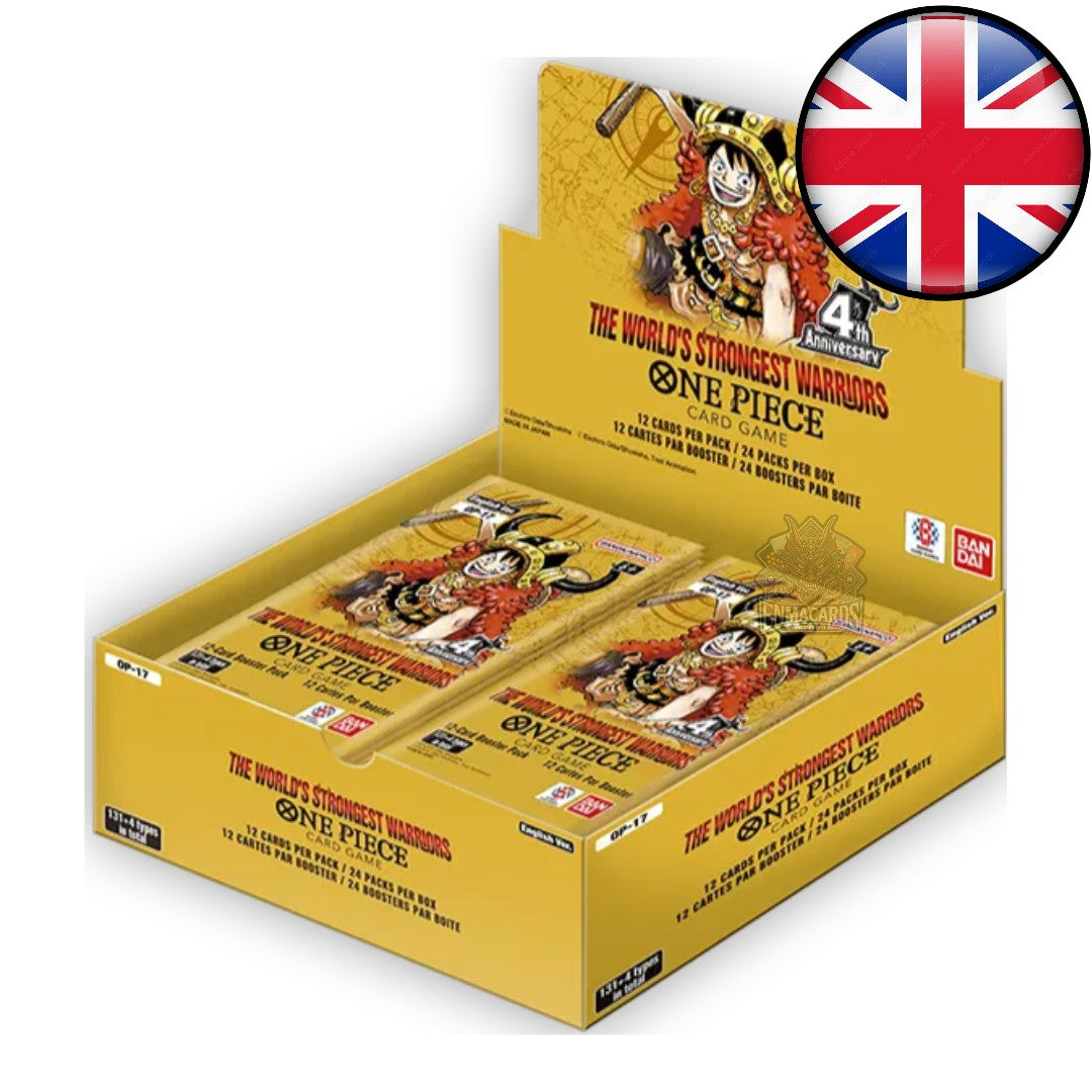 One Piece Card Game - The World’s Strongest Warriors - Display [OP17 ENG]