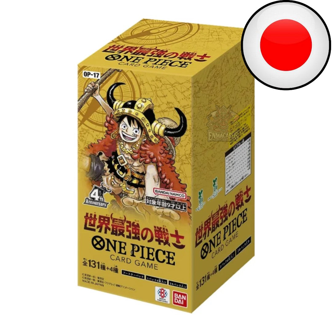 One Piece Card Game - The World’s Strongest Warriors - Display [OP17 JP]