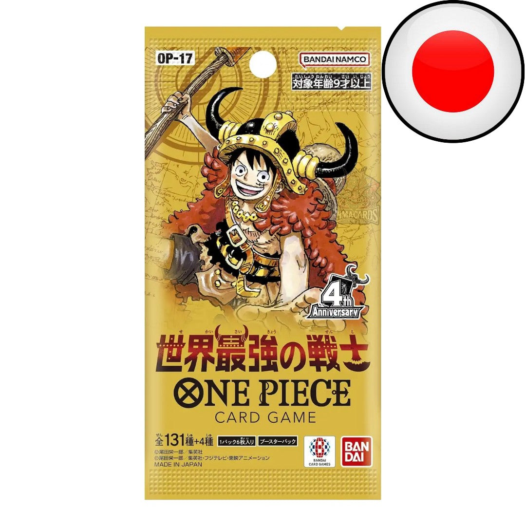 One Piece Card Game - The World’s Strongest Warriors - Booster [OP17 JP]