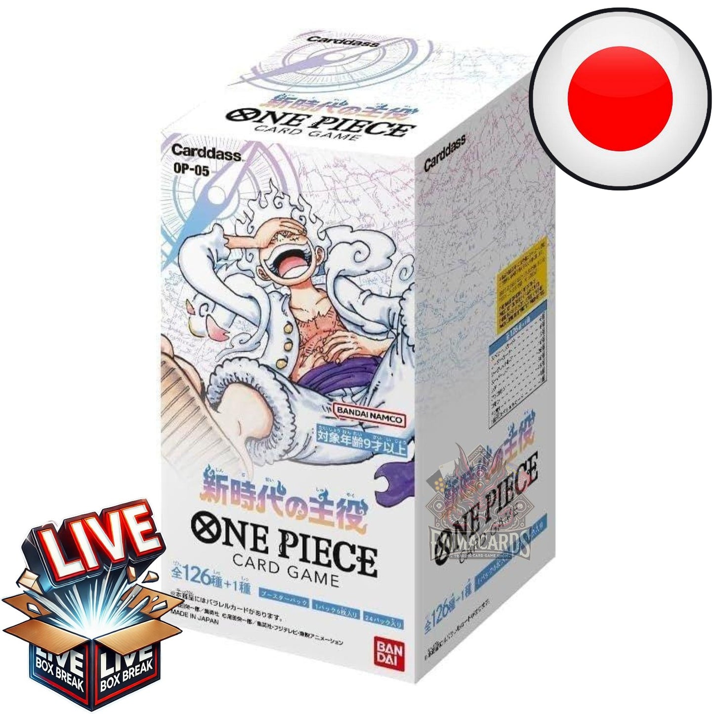 One Piece Card Game - Awakening of the New Era [OP05 JP] I Live BoxBreak