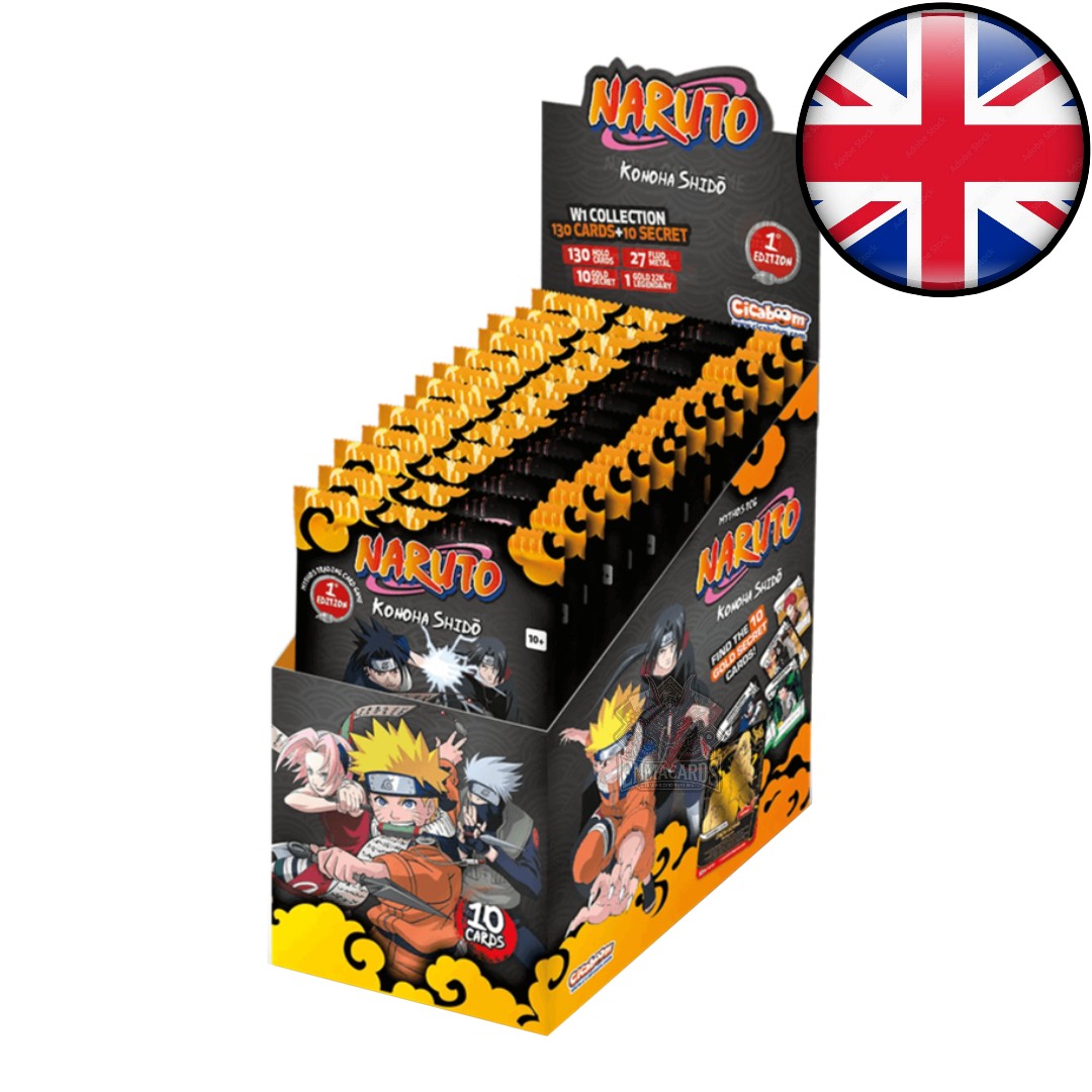 Naruto Mythos Card Game - Konoha Shidō (First Edition) - Display [ENG]