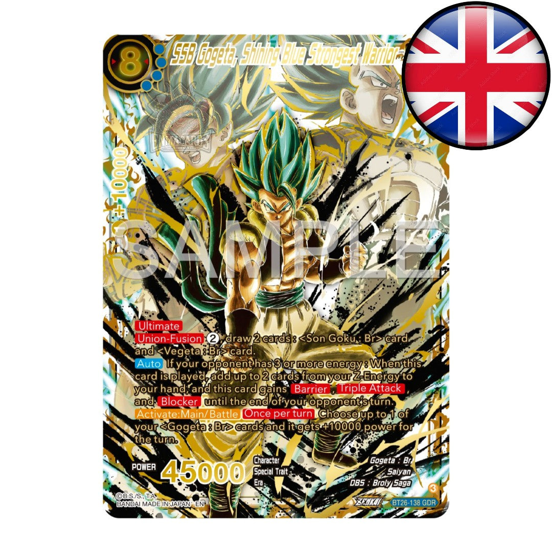 Dragon Ball Super Card Game - Masters - Ultimate Advent - Booster [B26 ENG]